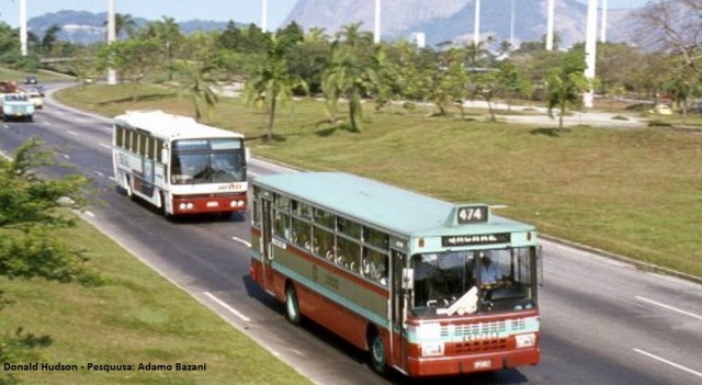 ônibus antigos Rio de Janeiro