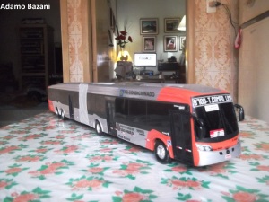 Miniatura de ônibus de São Paulo