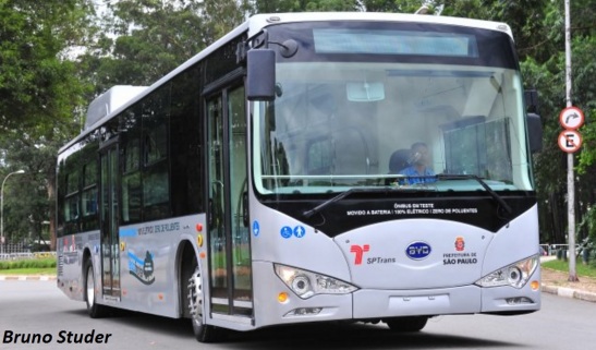 BYD Bus Brazil