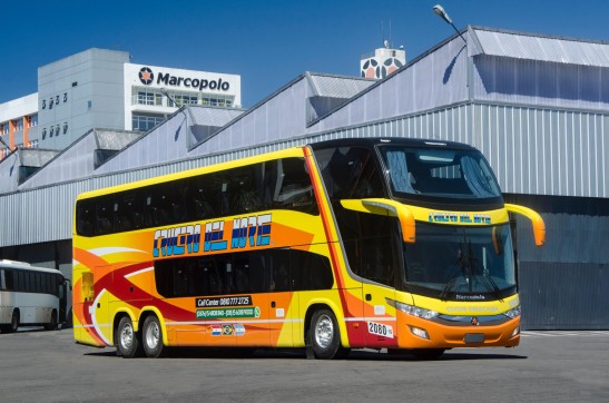Ônibus de dois andares vão operar em trajetos da Argentina para o Brasil, Chile e Paraguai