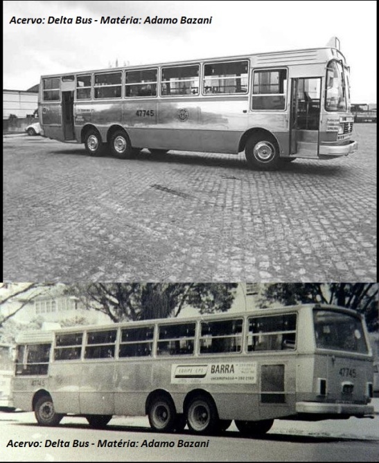 Ônibus urbanos de três eixos hoje são comuns. Mas na época do Gabriela, eram feitas adaptações. Era o sinal claro de que as cidades cresciam e precisavam de ônibus com maior capacidade.
