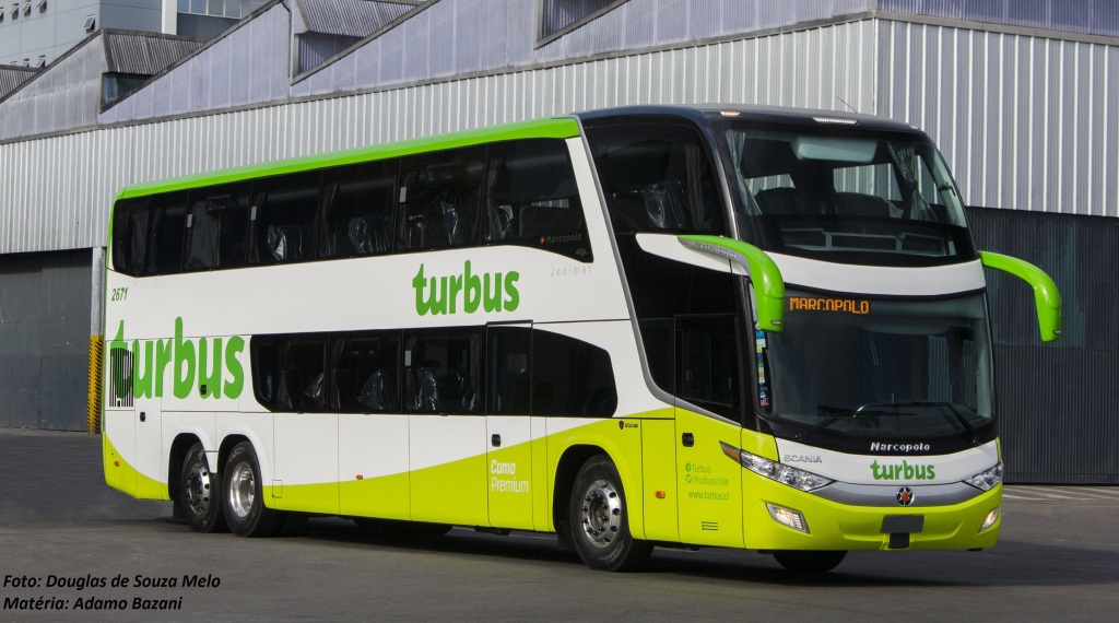 Ônibus possuem quatro configurações internas diferentes