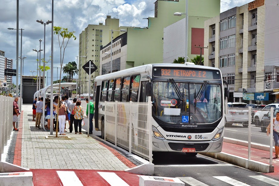 Corredor de ônibus em Fortaleza – Foto: Foto: Fortalbus